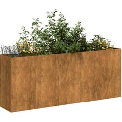Vidaxl - Fioriera Arrugginita 200x40x80 cm in Acciaio Corten