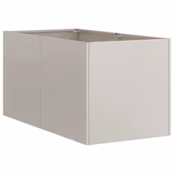 VidaXL 860737 fioriera Acciaio Colore ruggine - Vista aggiuntiva 4
