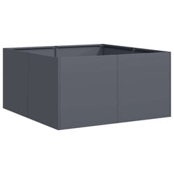 VidaXL 860740 fioriera Acciaio Antracite