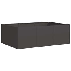 VidaXL 860745 fioriera Acciaio Nero