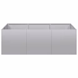 VidaXL 860750 fioriera Acciaio galvanizzato - Vista aggiuntiva 4