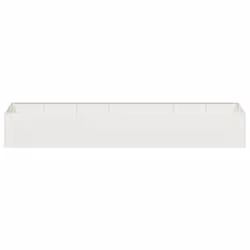 VidaXL 860760 fioriera Acciaio Bianco - Vista aggiuntiva 4