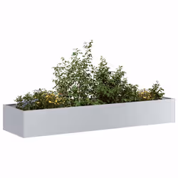 VidaXL 860764 fioriera Acciaio galvanizzato - Vista aggiuntiva 2
