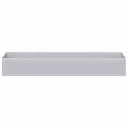 VidaXL 860764 fioriera Acciaio galvanizzato - Vista aggiuntiva 4