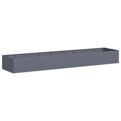 VidaXL 860768 fioriera Acciaio Antracite