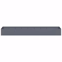 VidaXL 860768 fioriera Acciaio Antracite - Vista aggiuntiva 4