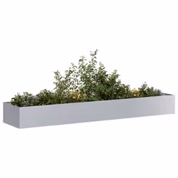 VidaXL 860771 fioriera Acciaio galvanizzato - Vista aggiuntiva 2