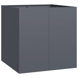 VidaXL 860782 fioriera Acciaio Antracite