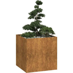 Vidaxl - Fioriera Arrugginita 80x80x80 cm in Acciaio Corten 759771