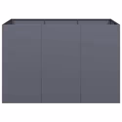 VidaXL 860789 fioriera Acciaio Antracite - Vista aggiuntiva 4