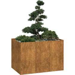 Vidaxl - Fioriera Arrugginita 120x80x80 cm in Acciaio Corten 383772