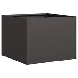 VidaXL 860794 fioriera Acciaio Nero