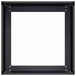 VidaXL 860794 fioriera Acciaio Nero - Vista aggiuntiva 5