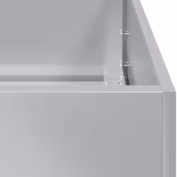 VidaXL 860806 fioriera Acciaio galvanizzato - Vista aggiuntiva 6