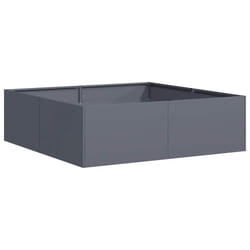 VidaXL 860810 fioriera Acciaio Antracite