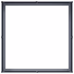 VidaXL 860810 fioriera Acciaio Antracite - Vista aggiuntiva 5
