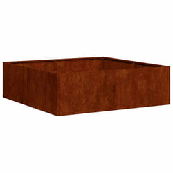 VidaXL 860814 fioriera Acciaio Colore ruggine