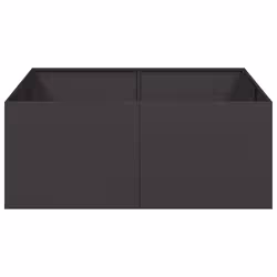 VidaXL 860815 fioriera Acciaio Nero - Vista aggiuntiva 4