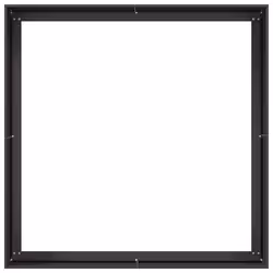 VidaXL 860815 fioriera Acciaio Nero - Vista aggiuntiva 5