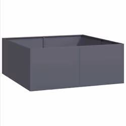 VidaXL 860817 fioriera Acciaio Antracite