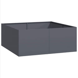 VidaXL 860817 fioriera Acciaio Antracite