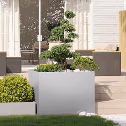 VidaXL 860827 fioriera Acciaio galvanizzato - Vista aggiuntiva 3