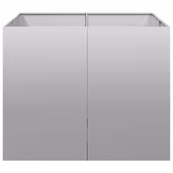 VidaXL 860827 fioriera Acciaio galvanizzato - Vista aggiuntiva 4