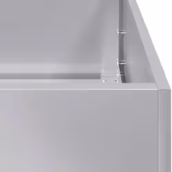 VidaXL 860827 fioriera Acciaio galvanizzato - Vista aggiuntiva 8
