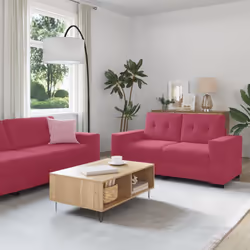 Il Set di Divani Moderni in Velluto Rosso Vino è il miglior alleato per il comfort elegante, progettato per dare brio a quals ...