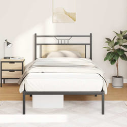 vidaXL Giroletto senza Materasso Rovere Sonoma 107x203cm in Truciolato