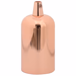 vidaXL Portalampada 2 pz Oro Rosa E27 - Vista aggiuntiva 3