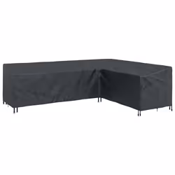 vidaXL Copertura per mobili da esterno 286 x 222 x 80 cm Tessuto 420D - Vista aggiuntiva 2