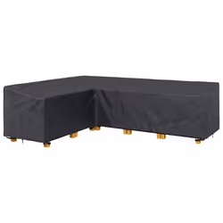 vidaXL Copertura per mobili da esterno 286 x 222 x 80 cm Tessuto 420D - Vista aggiuntiva 3