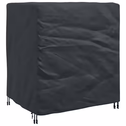 vidaXL Copertura per mobili da esterno Nero 116 x 100 x 120 cm 210D - Vista aggiuntiva 2