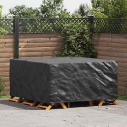 vidaXL Copertura per mobili da esterno Nero 180 x 190 x 85 cm 210D