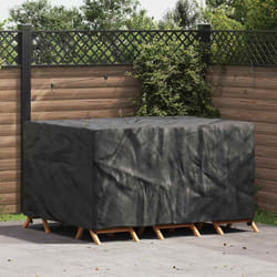 vidaXL Copertura per mobili da esterno Nero 180 x 150 x 85 cm 210D