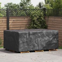 vidaXL Copertura per mobili da esterno Nero 230 x 165 x 80 cm 420D
