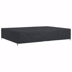 vidaXL Copertura per mobili da esterno Nero 400 x 300 x 70 cm 210D - Vista aggiuntiva 2