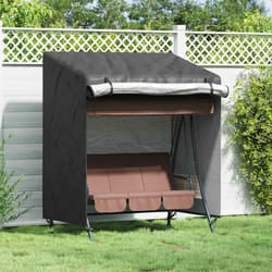 vidaXL Copertura per dondolo da esterno 155 x 95 x 165 cm
