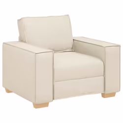 vidaXL Poltrona in Lino 60 cm - Vista aggiuntiva 2