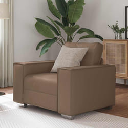 vidaXL Poltrona divano Cappuccino 99 x 78 x 84 cm Pelle Artificiale