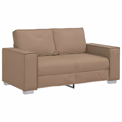 vidaXL Poltrona divano Cappuccino 160 x 78 x 84 cm Pelle Artificiale - Vista aggiuntiva 2
