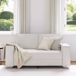 vidaXL Poltrona divano Bianco 160 x 78 x 84 cm Pelle Artificiale - Vista aggiuntiva 3
