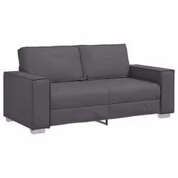 vidaXL Poltrona divano Grigio 180 x 78 x 84 cm Pelle Artificiale - Vista aggiuntiva 2