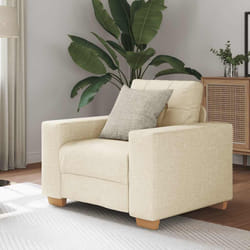 vidaXL Poltrona in Lino 60 cm