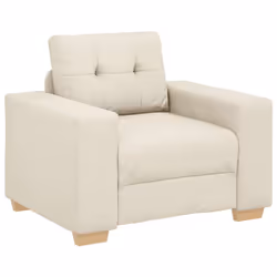 vidaXL Poltrona in Lino 60 cm - Vista aggiuntiva 2