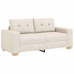 vidaXL Divano Divanetto in Lino 140 cm - Vista aggiuntiva 2