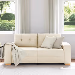 vidaXL Divano Divanetto in Lino 140 cm - Vista aggiuntiva 3