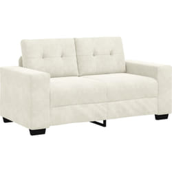 Vidaxl - Divano Divanetto Crema 120 cm in Velluto