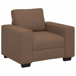 vidaXL Poltrona Marrone 60 cm in Tessuto - Vista aggiuntiva 2